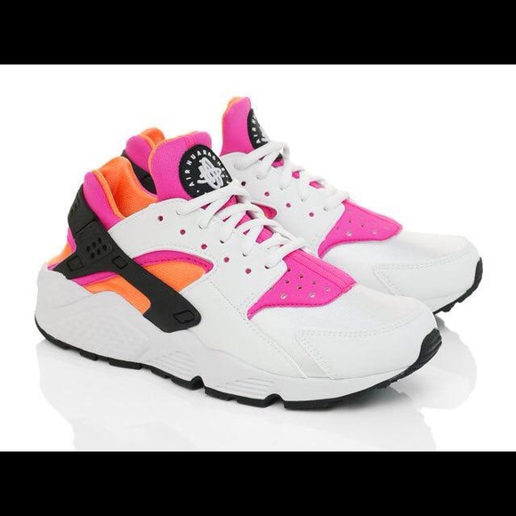 huarache pink and orange online -